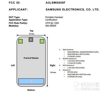 Galaxy AlphaFCC֤